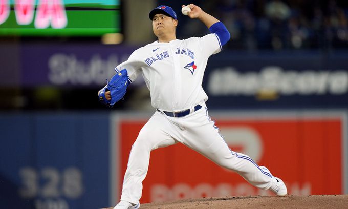 토론토 블루제이스 선발투수 류현진. AP연합뉴스