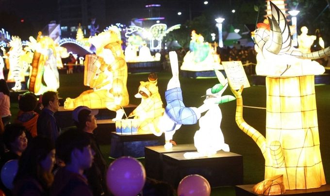 부산연등축제. 연합뉴스