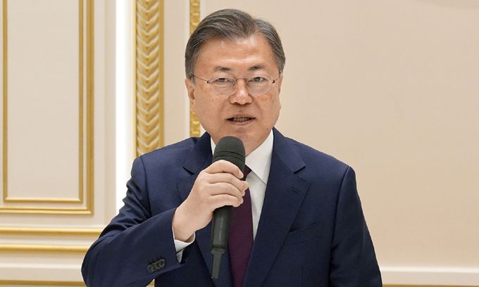 문재인 대통령. 청와대 제공