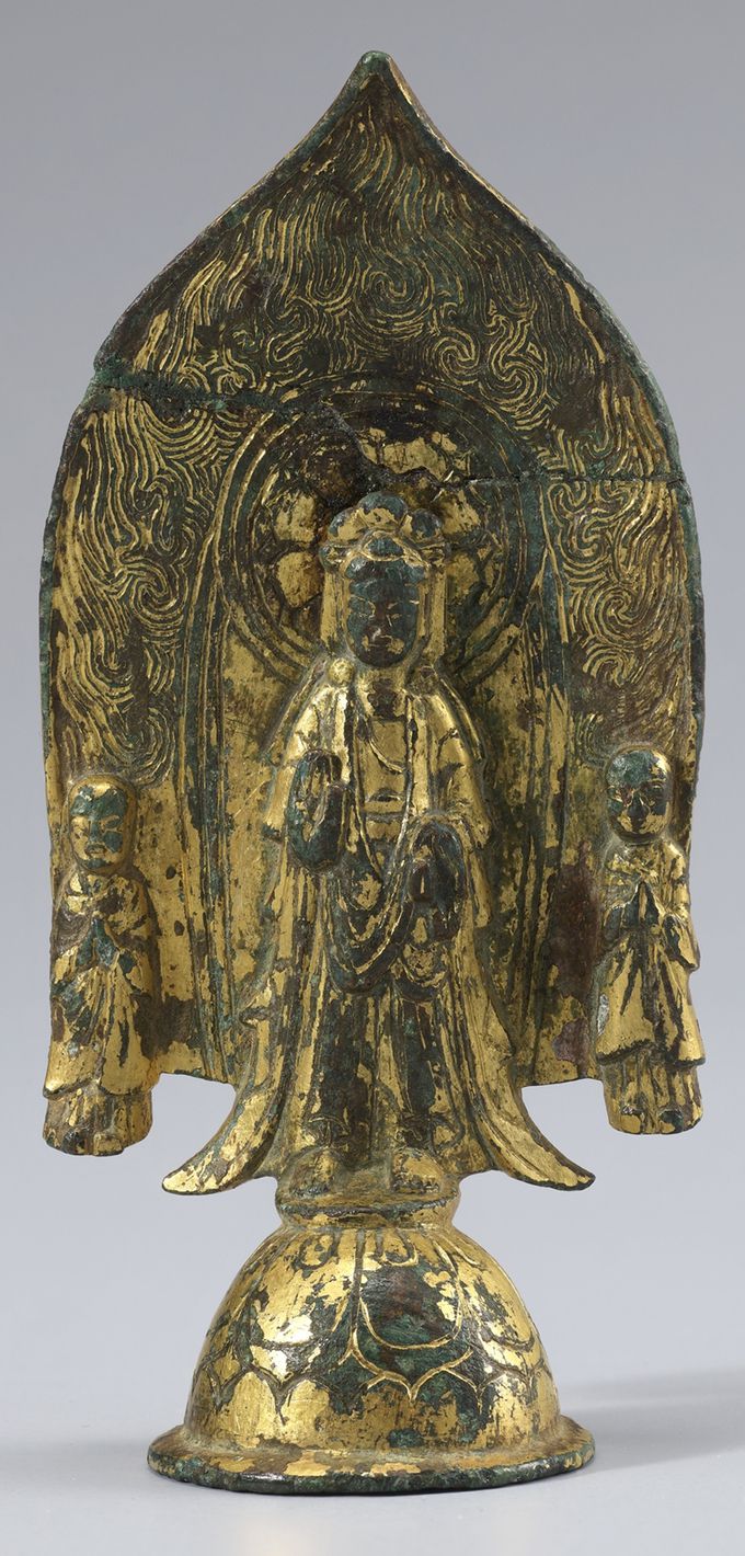 국보 ‘일광삼존상’