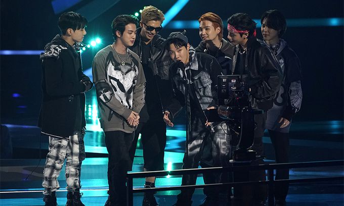 방탄소년단. AP연합뉴스