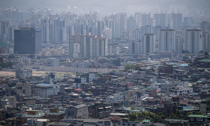 지난 17일 서울시내 아파트의 모습. 뉴시스