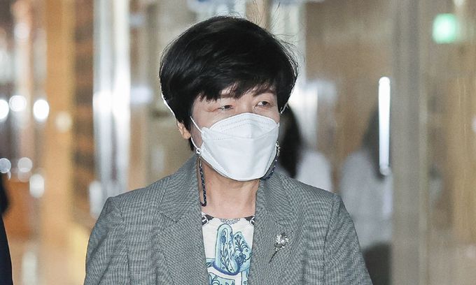 더불어민주당 몫 국회부의장 후보로 선출된 김영주 의원. 공동취재사진