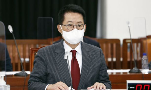 박지원 전 국가정보원장. 뉴시스