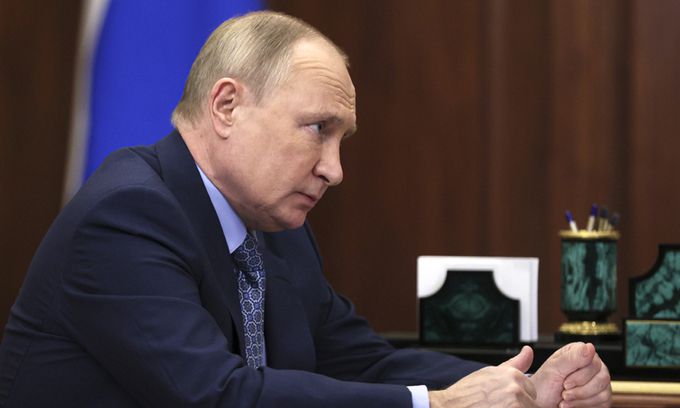블라디미르 푸틴 러시아 대통령. AP연합뉴스