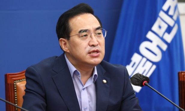 박홍근 더불어민주당 원내대표. 뉴시스