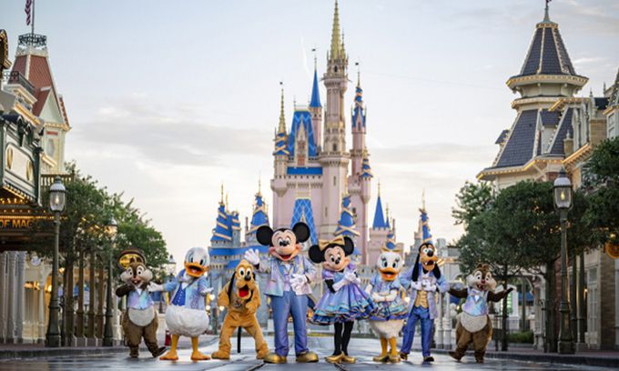 미국 플로리다주 올랜도의 디즈니월드 모습. 디즈니