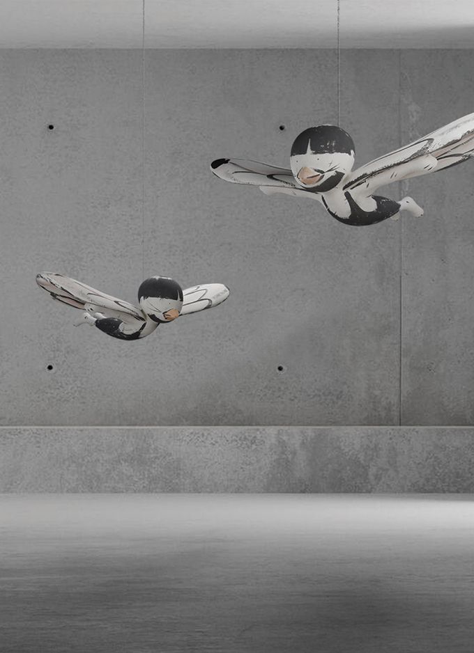 테즈킴 ‘소아청소년정신과’(2022). 푸른문화재단 제공