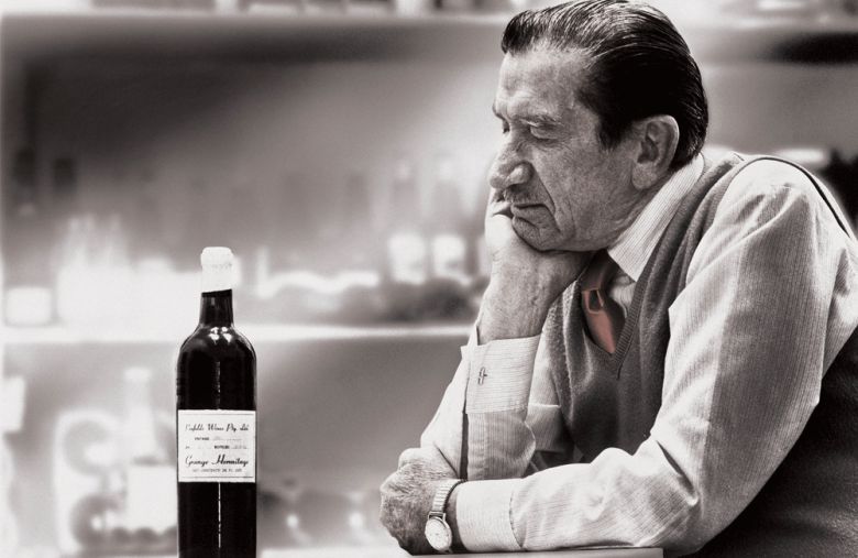 펜폴즈와 초대 수석 와인메이커 맥스 슈버츠.