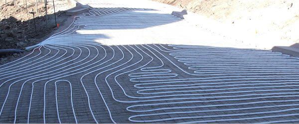 스노 멜팅 설치 모습. 출처=climatecontrolcompany.com