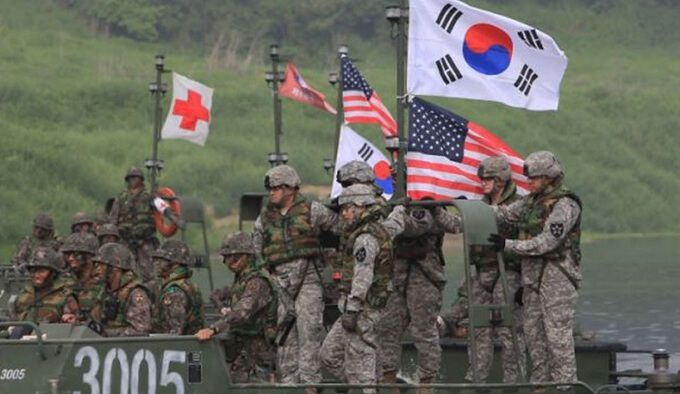한국군이 주한미군과 연합훈련을 하는 모습. 2만8500명에 달하는 주한미군은 북한의 핵·미사일 위협으로부터 한반도 안정과 평화를 지키기 위한 보루다. 세계일보 자료사진