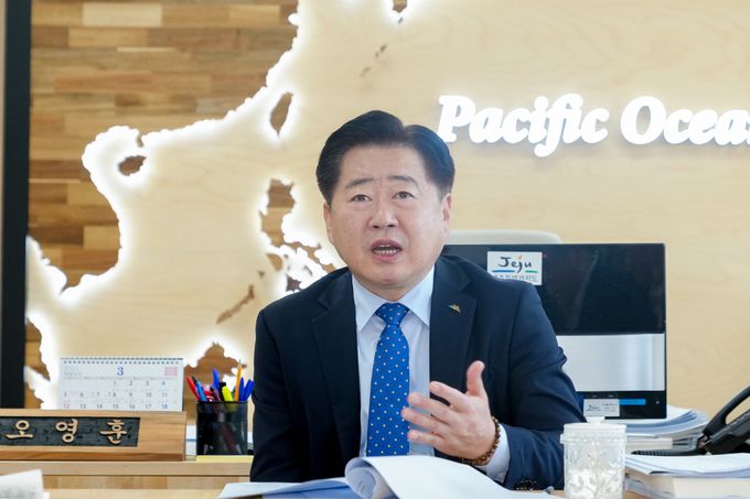 오영훈 제주지사. 제주도 제공