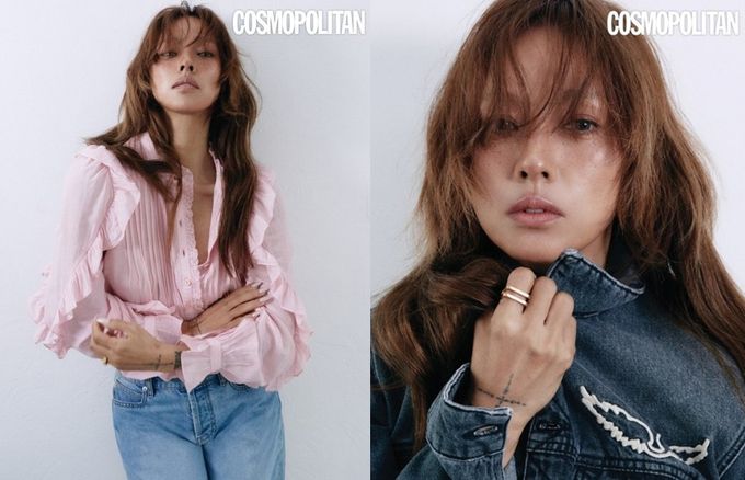 가수 이효리. 코스모폴리탄 제공