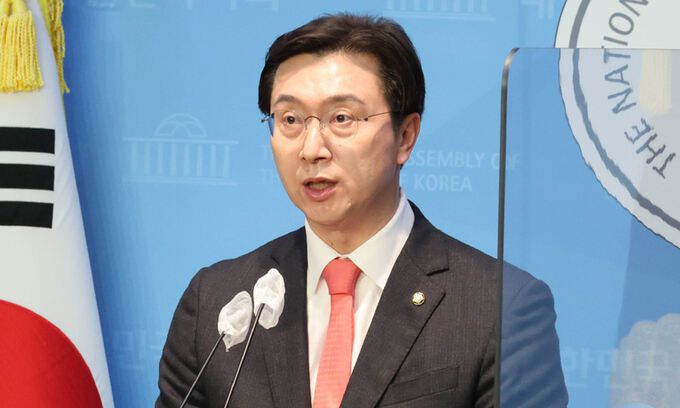 국민의힘 강민국 수석대변인. 연합뉴스