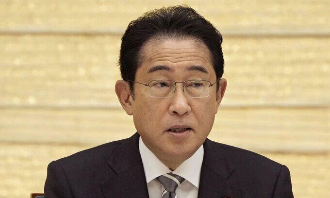 기시다 후미오 일본 총리. AP연합뉴스