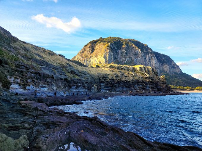 용머리해안과 산방산