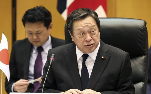 하마다 야스카즈 일본 방위상. AP 연합뉴스 자료사진