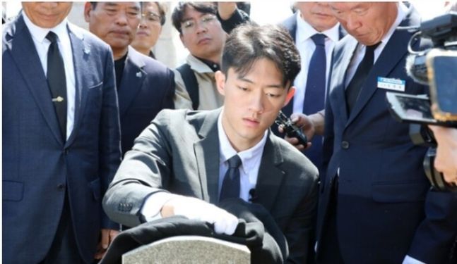 고(故) 전두환 전 대통령의 손자 우원씨. 뉴시스