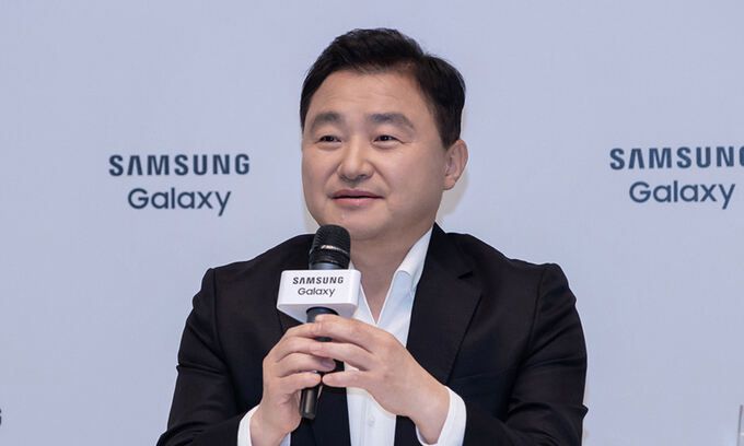 삼성전자 MX사업부장 노태문 사장이 28일 서울 삼성전자 서초사옥에 국내 기자 간담회를 진행하고 있다. 삼성전자 제공