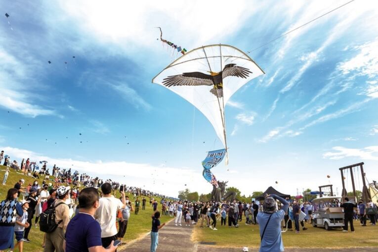 김제지평선축제 연날리기