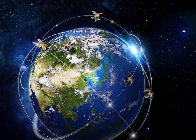 425위성체계 운용을 묘사한 상상도. KAI 제공