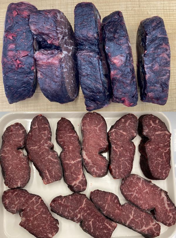 2023년 농업과학기술 우수성과로 선정된 라디오파 숙성육. 농촌진흥청 제공