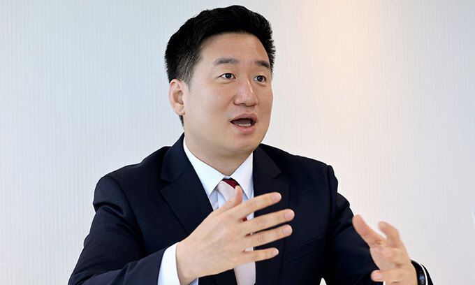 이승환 국민의힘 중랑을 당협위원장. 허정호 기자