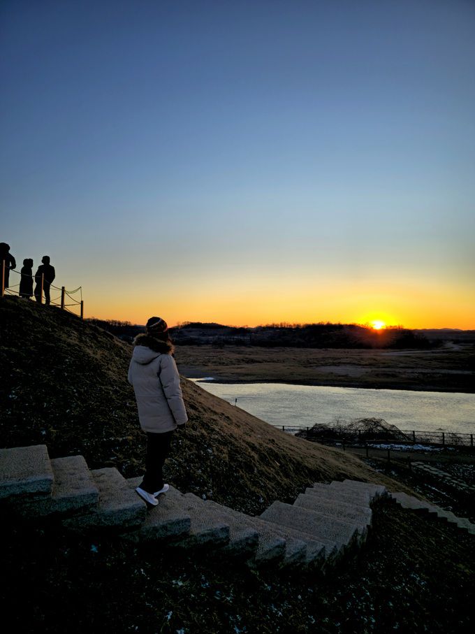 호로고루성 저녁노을.
