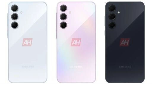 '갤럭시 A35' 렌더링. 안드로이드 헤드라인 홈페이지 캡처