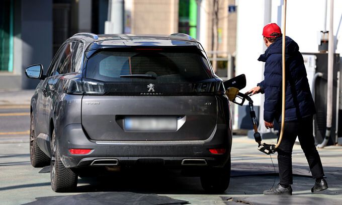 지난 4일 서울 시내 한 주유소 모습. 뉴시스