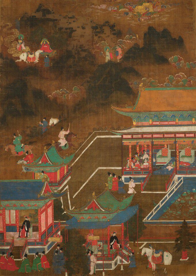 ‘석가출가도’(독일 쾰른동아시아미술관 소장)