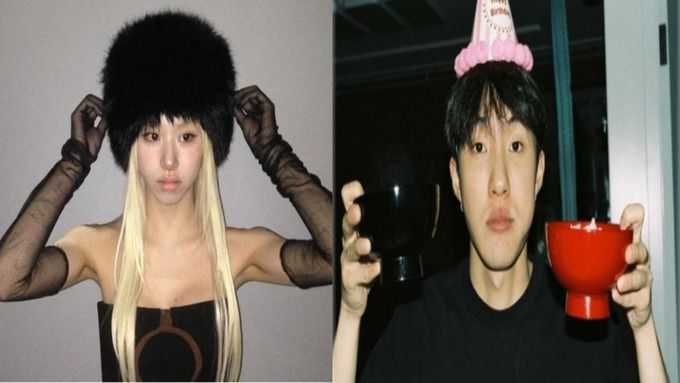 (좌) 그룹 트와이스 채영 (우) 가수 자이언티/사진=인스타그램 갈무리