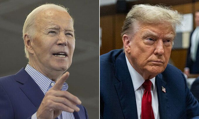 조 바이든 미국 대통령(왼쪽), 트럼프 전 대통령. AP·AFP연합뉴스