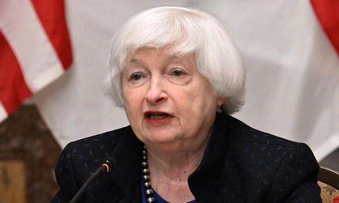 재닛 옐런 미국 재무장관. 기획재정부 제공