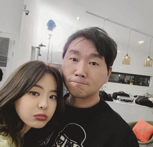 서유리와 그의 전남편 최병길 PD/사진=서유리 사회관계망서비스(SNS)