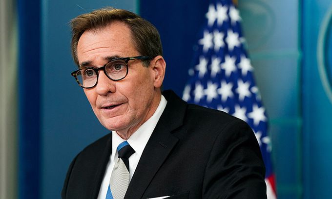 존 커비 백악관 국가안보소통보좌관. 로이터연합뉴스