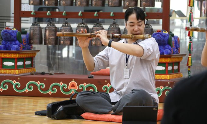 국립국악원 정악단 청년 교육단원 유준원