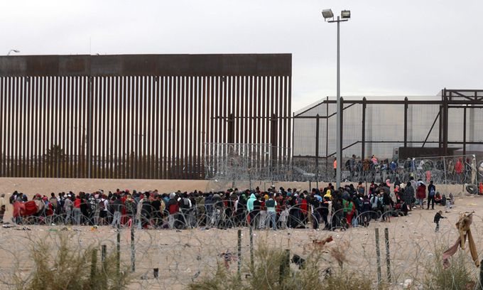 멕시코와 미국 국경 모습. AFP연합뉴스