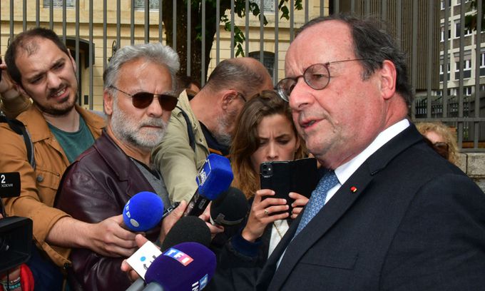 프랑수아 올랑드 전 프랑스 대통령. AFP연합뉴스