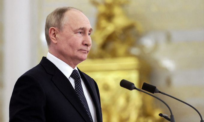 블라디미르 푸틴 러시아 대통령. AFP연합뉴스