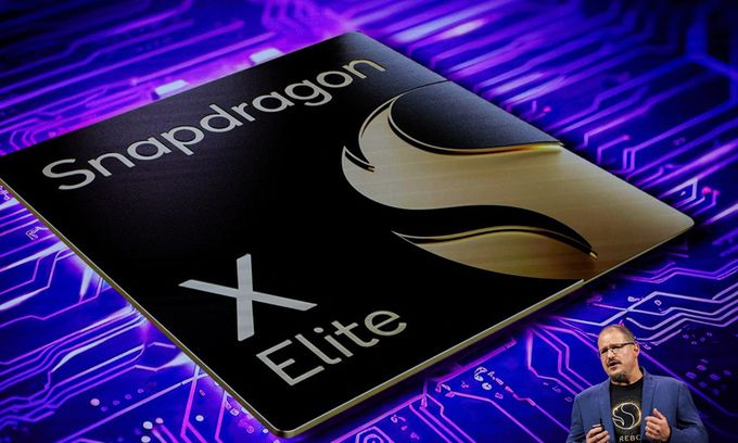 퀄컴이 개발한 PC 칩 스냅드래곤 X 엘리트. 로이터연합뉴스