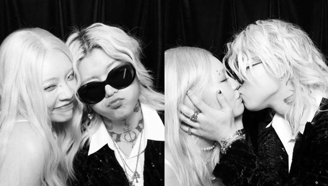 래퍼 애쉬 아일랜드·챤미나. 사진=애쉬 아일랜드 인스타그램