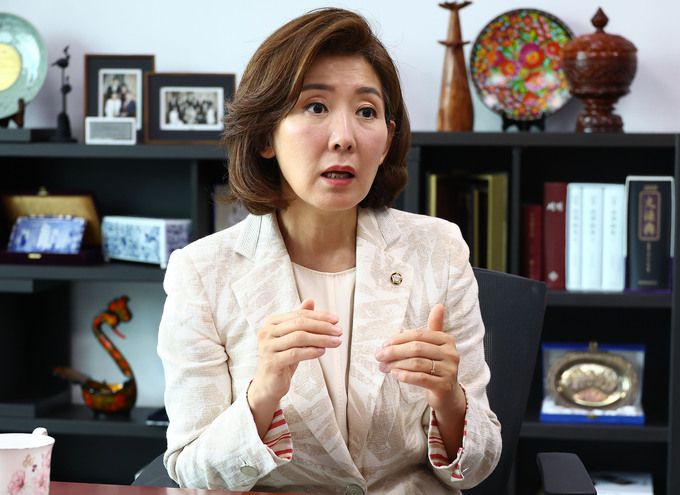 나경원 의원 남제현 선임기자