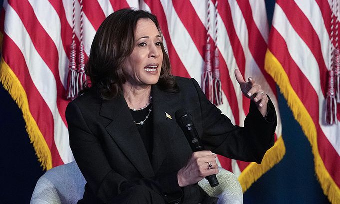 카멀라 해리스 부통령. AP연합뉴스