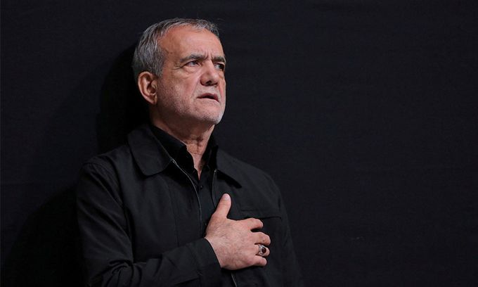 마수드 페제시키안 이란 대통령 당선인. 로이터연합뉴스