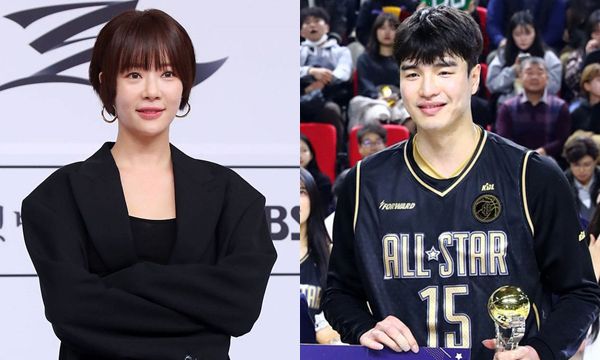 사진=황정음(왼쪽), 김종규. 뉴시스
