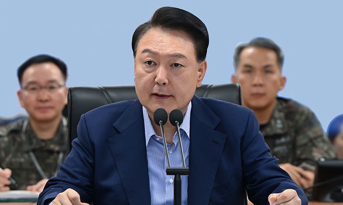 윤석열 대통령. 대통령실제공