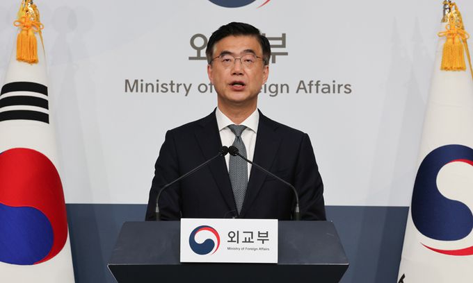 이재웅 외교부 대변인. 뉴스1