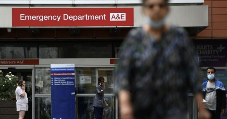 영국의 한 병원 응급실. EPA=연합뉴스