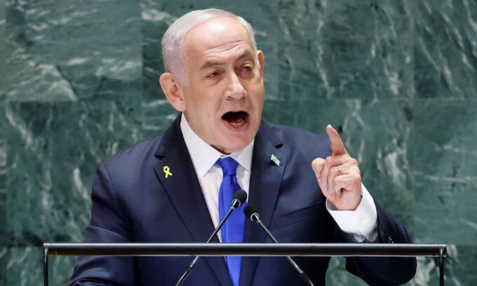 베냐민 네타냐후 이스라엘 총리. 로이터연합뉴스